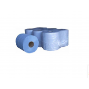 Centre Feed Rolls, Centre Feed Rolls,Centre Feed Rolls,  Centre Feed Rolls, Centre Feed Rolls 2 Ply Blue 6 Pack 