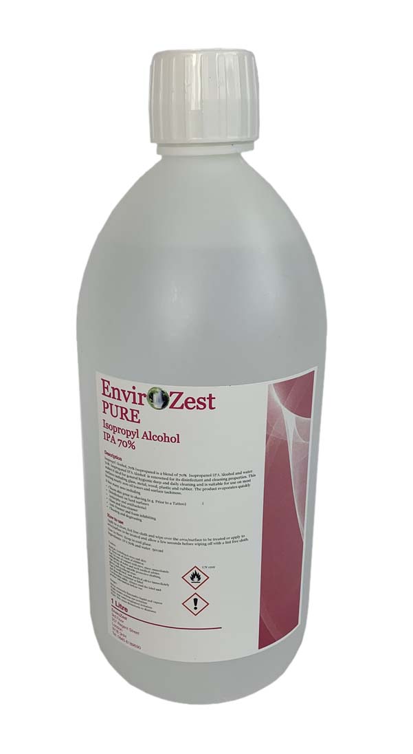  Isopropyl IPA Alcohol 70% 1LTR